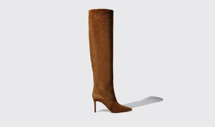 Scarosso Boots Carra Tobacco Suede Tobacco 8211 Suede 8211 Women