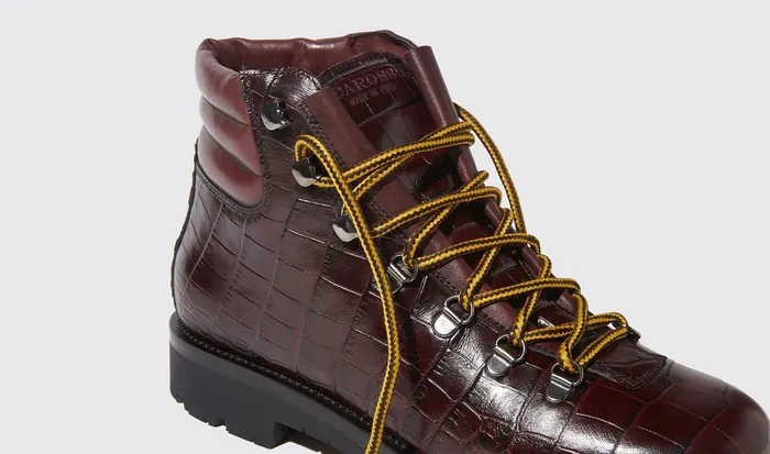Scarosso Boots Catherine Burgundy Croco Burgundy 8211 Crocoprinted 8211 Women