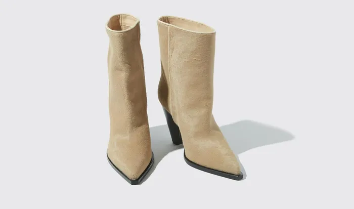 Scarosso Boots Emily Beige Pony Beige 8211 Pony 8211 Women