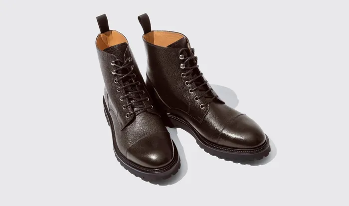 Scarosso Boots Jackie Grain Brown Brown 8211 Calf 8211 Men