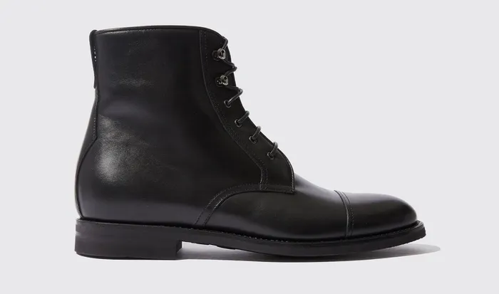 Scarosso Boots Paolo Nero Black 8211 Calf 8211 Men
