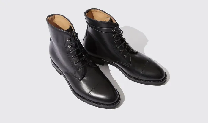Scarosso Boots Paolo Nero Black 8211 Calf 8211 Men