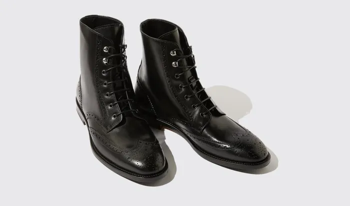 Scarosso Boots Stefania Nera Black 8211 Calf 8211 Women