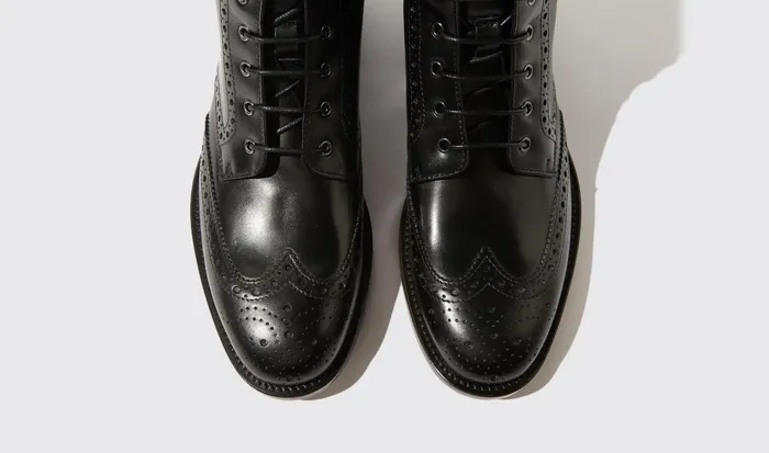 Scarosso Boots Stefania Nera Black 8211 Calf 8211 Women