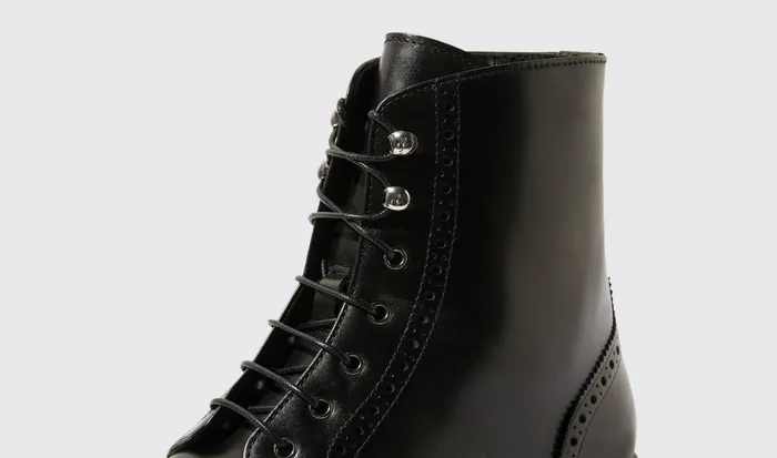 Scarosso Boots Stefania Nera Black 8211 Calf 8211 Women