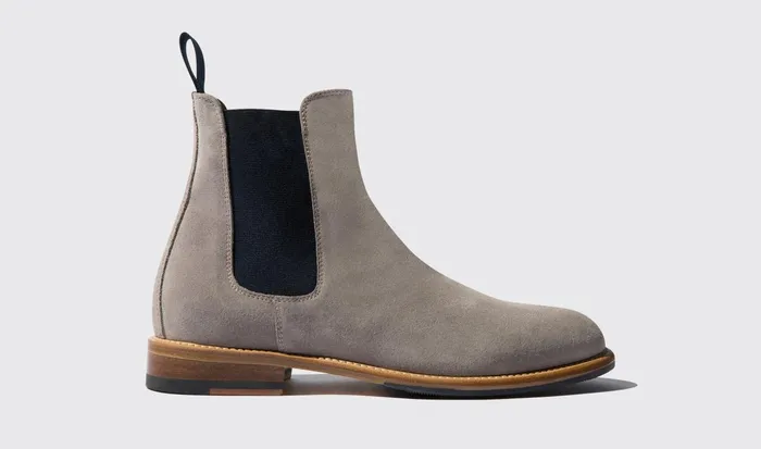 Scarosso Chelsea Boots Bruna Taupe Taupe 8211 Suede 8211 Women