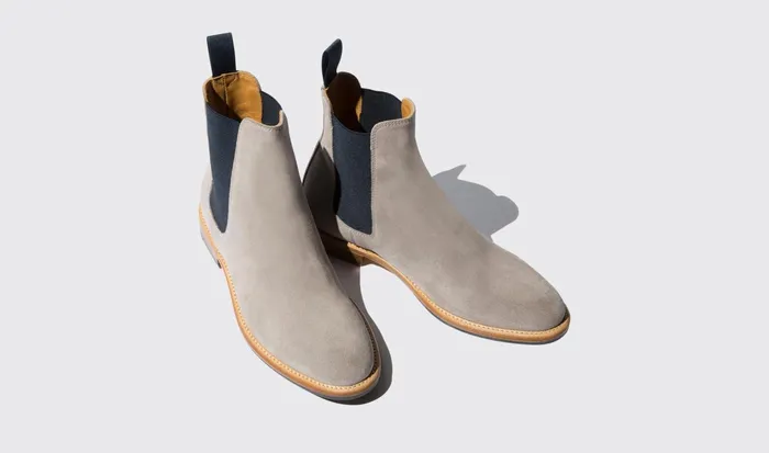 Scarosso Chelsea Boots Bruna Taupe Taupe 8211 Suede 8211 Women