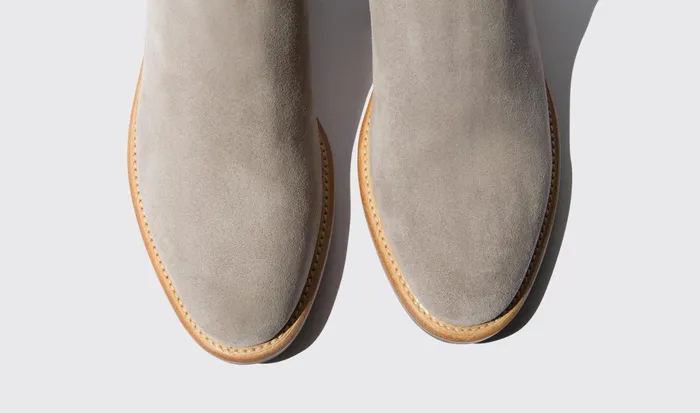 Scarosso Chelsea Boots Bruna Taupe Taupe 8211 Suede 8211 Women