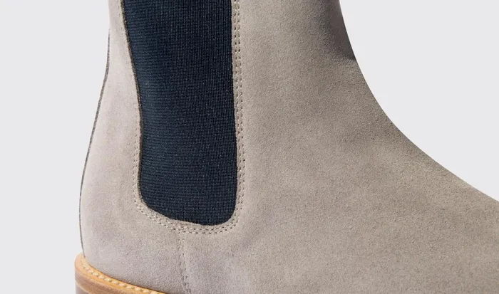 Scarosso Chelsea Boots Bruna Taupe Taupe 8211 Suede 8211 Women