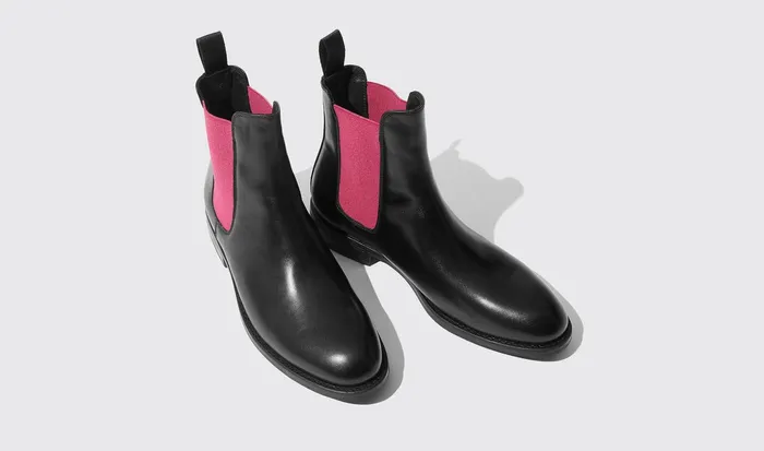 Scarosso Chelsea Boots Claudia Fuchsia Edit Pink 8211 Calf 8211 Women