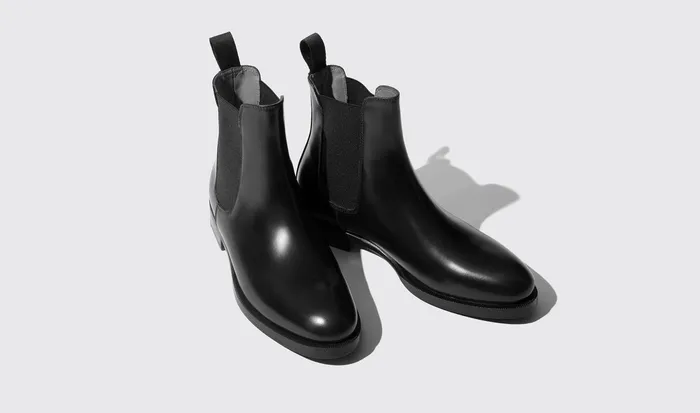 Scarosso Chelsea Boots Elena Black 8211 Calf 8211 Women