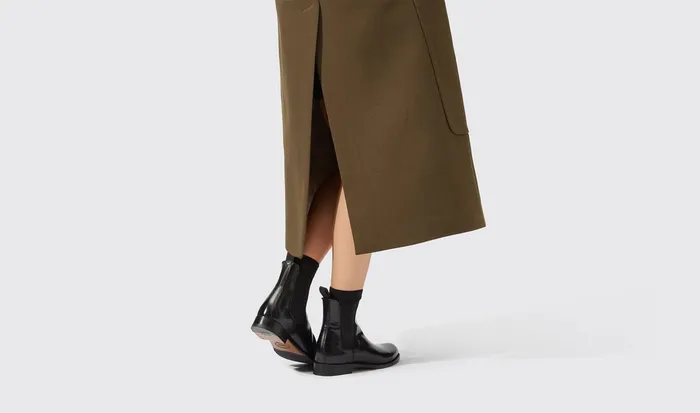 Scarosso Chelsea Boots Elena Black 8211 Calf 8211 Women