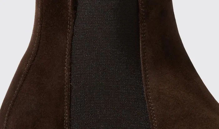 Scarosso Chelsea Boots Elena Marrone Scamosciata Brown 8211 Suede 8211 Women