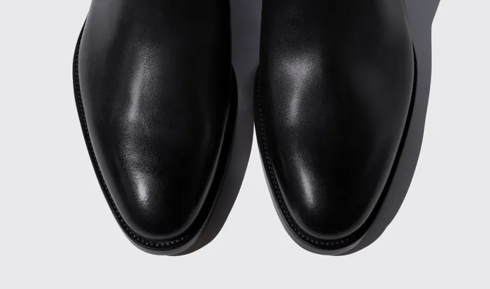 Scarosso Chelsea Boots Enzo Nero Black Calf 8211 Men
