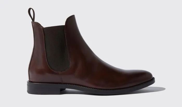 Scarosso Chelsea Boots Giacomo Marrone Brown Calf 8211 Men