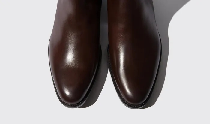Scarosso Chelsea Boots Giacomo Marrone Brown Calf 8211 Men