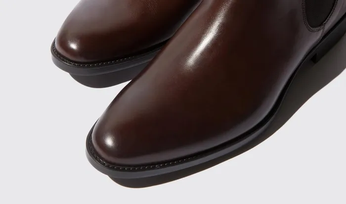 Scarosso Chelsea Boots Giacomo Marrone Brown Calf 8211 Men