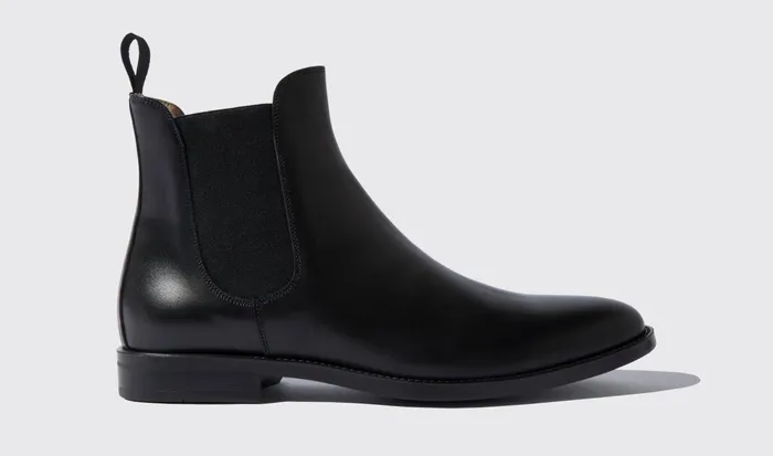 Scarosso Chelsea Boots Giacomo Nero Black Calf 8211 Men