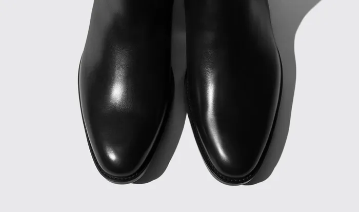 Scarosso Chelsea Boots Giacomo Nero Black Calf 8211 Men
