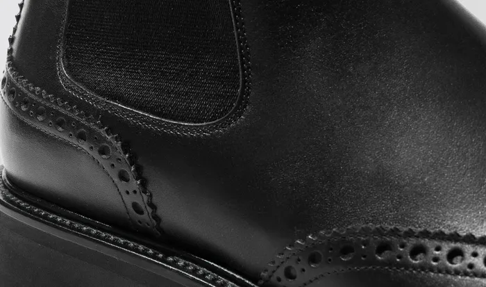 Scarosso Chelsea Boots Keith Black Black Calf 8211 Men