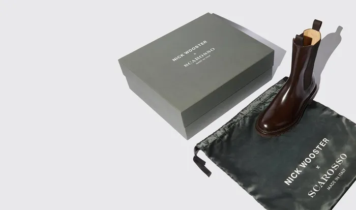 Scarosso Chelsea Boots Wooster Chocolate Brown 8211 Brushed Calf 8211 Men