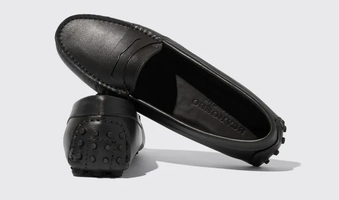 Scarosso Driving Shoes Ashley Black Black 8211 Calf 8211 Women