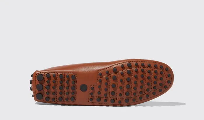 Scarosso Driving Shoes Ashley Cognac Cognac 8211 Calf 8211 Women