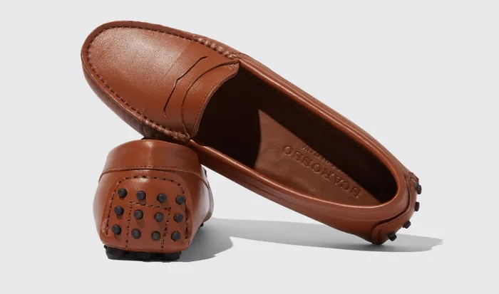 Scarosso Driving Shoes Ashley Cognac Cognac 8211 Calf 8211 Women