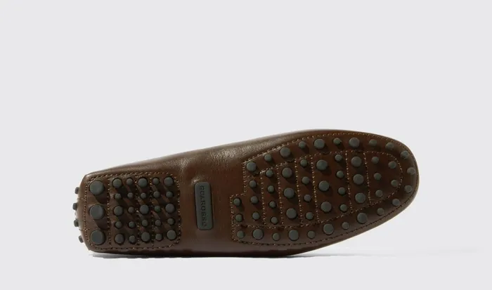 Scarosso Driving Shoes Michael Brown Brown 8211 Calf 8211 Men