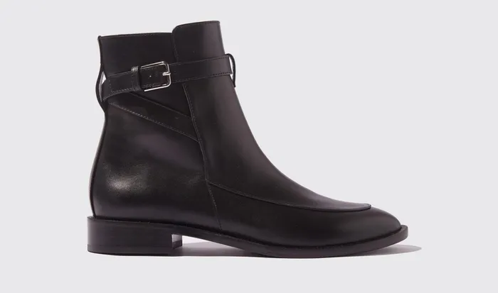 Scarosso Jodhpur Boots Kelly Black Black 8211 Calf 8211 Women