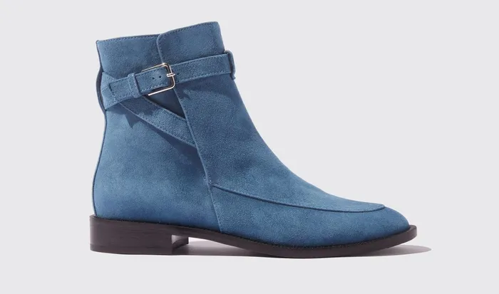 Scarosso Jodhpur Boots Kelly Blue Suede Blue 8211 Suede 8211 Women
