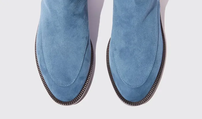 Scarosso Jodhpur Boots Kelly Blue Suede Blue 8211 Suede 8211 Women
