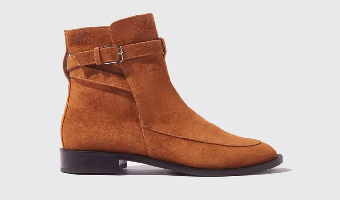 Scarosso Jodhpur Boots Kelly Chestnut Suede Chestnut 8211 Suede 8211 Women