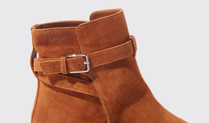 Scarosso Jodhpur Boots Kelly Chestnut Suede Chestnut 8211 Suede 8211 Women