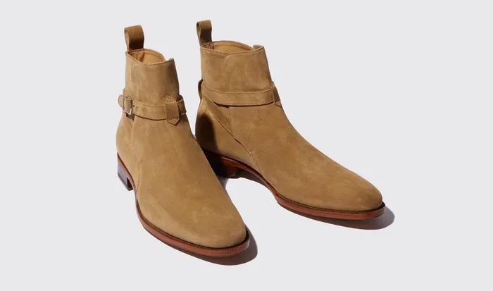 Scarosso Jodhpur Boots Libero Beige Scamosciato Beige 8211 Suede 8211 Men