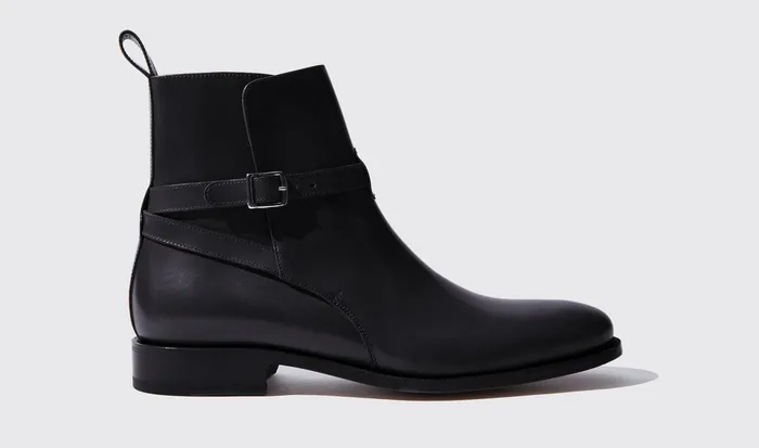 Scarosso Jodhpur Boots Libero Nero Black 8211 Calf 8211 Men