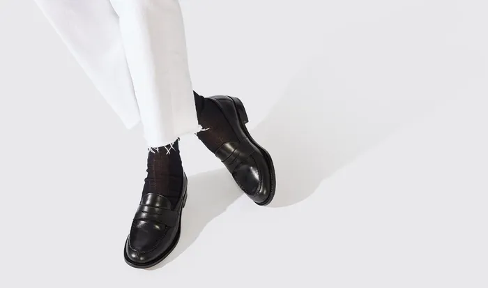 Scarosso Loafers Harper Black Black 8211 Calf 8211 Women