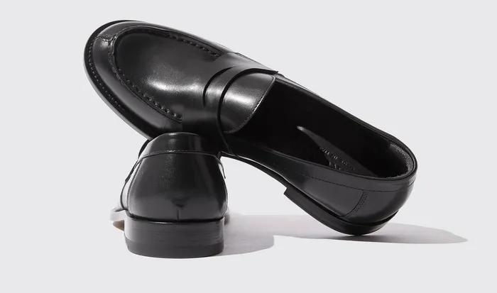 Scarosso Loafers Harper Black Black 8211 Calf 8211 Women