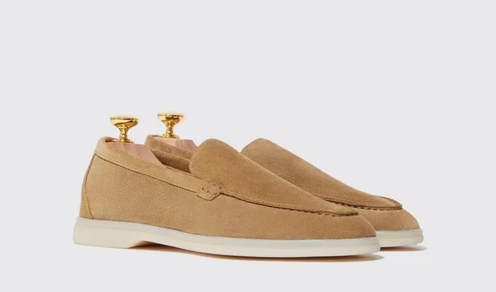 Scarosso Loafers Ludovica Beige Scamosciata Beige 8211 Suede 8211 Women
