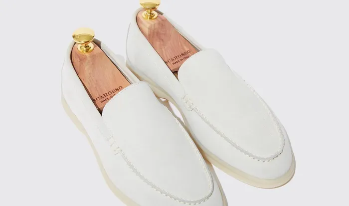 Scarosso Loafers Ludovica Ghiaccio Scamosciata Light Grey 8211 Suede 8211 Women