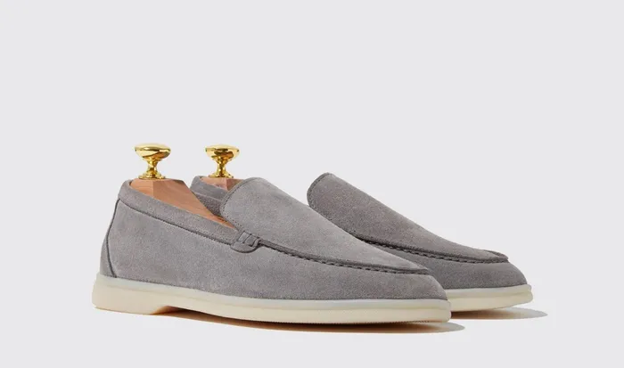 Scarosso Loafers Ludovica Grigia Scamosciata Grey 8211 Suede 8211 Women