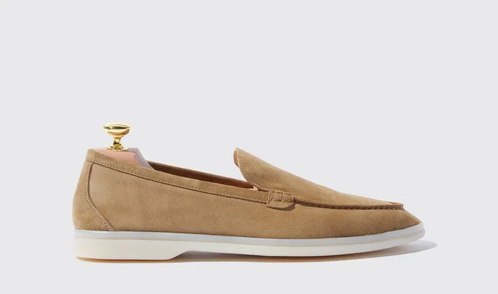 Scarosso Loafers Ludovico Beige Scamosciato Beige 8211 Suede 8211 Men