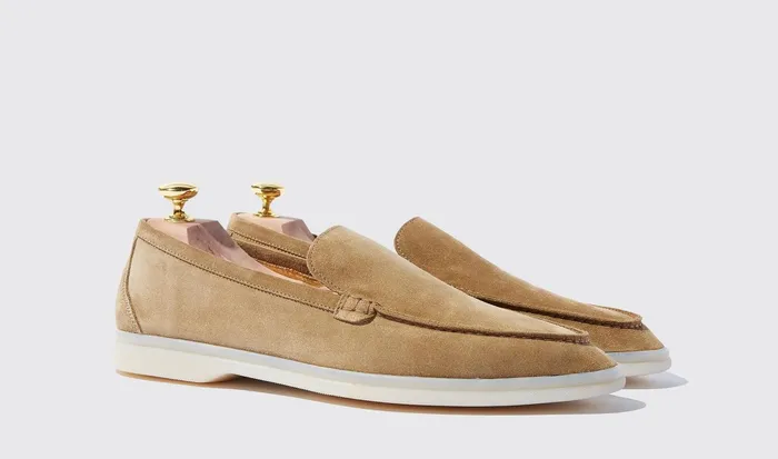 Scarosso Loafers Ludovico Beige Scamosciato Beige 8211 Suede 8211 Men