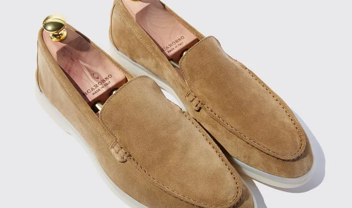Scarosso Loafers Ludovico Beige Scamosciato Beige 8211 Suede 8211 Men