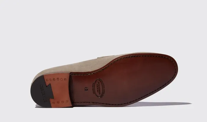 Scarosso Loafers Marzio Taupe Scamosciato Taupe Suede 8211 Men