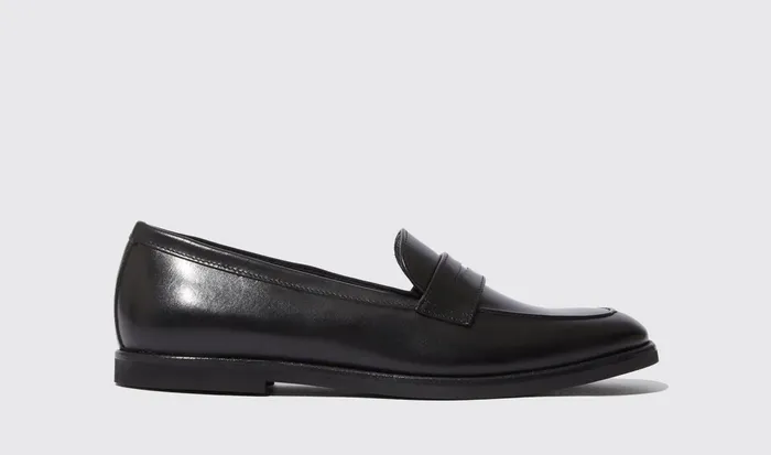 Scarosso Loafers Monica Nera Black 8211 Calf 8211 Women