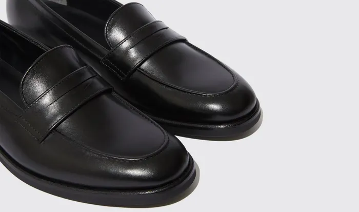 Scarosso Loafers Monica Nera Black 8211 Calf 8211 Women