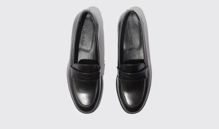 Scarosso Loafers Monica Nera Black 8211 Calf 8211 Women