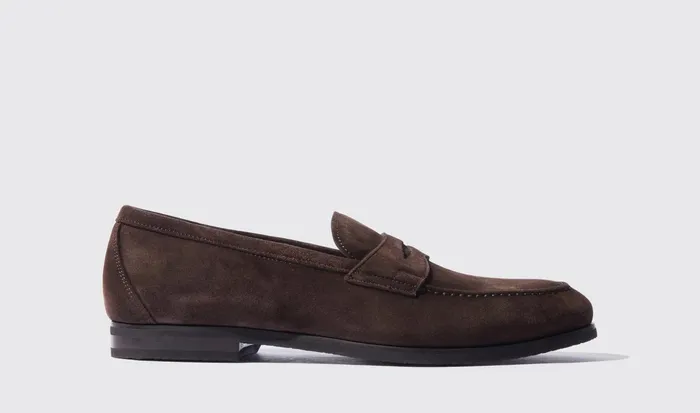 Scarosso Loafers Renato Moro Scamosciato Brown 8211 Suede 8211 Men