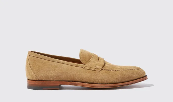 Scarosso Loafers Stefano Beige Scamosciato Beige 8211 Suede 8211 Men